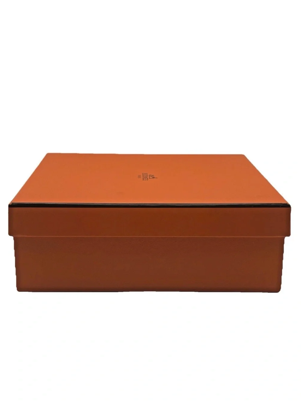 Hermes Orange Medium Gift Storage Box (Empty) Logo 8